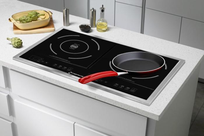 Единичен или двоен индукционен котлон за начинаещи кулинари