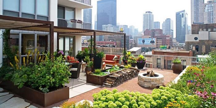 Нека покривната градина диша