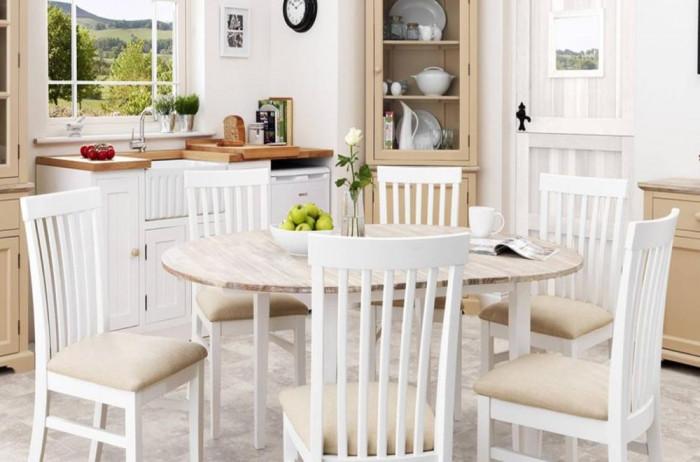 Размер на масата за кухнята – ергономични характеристики