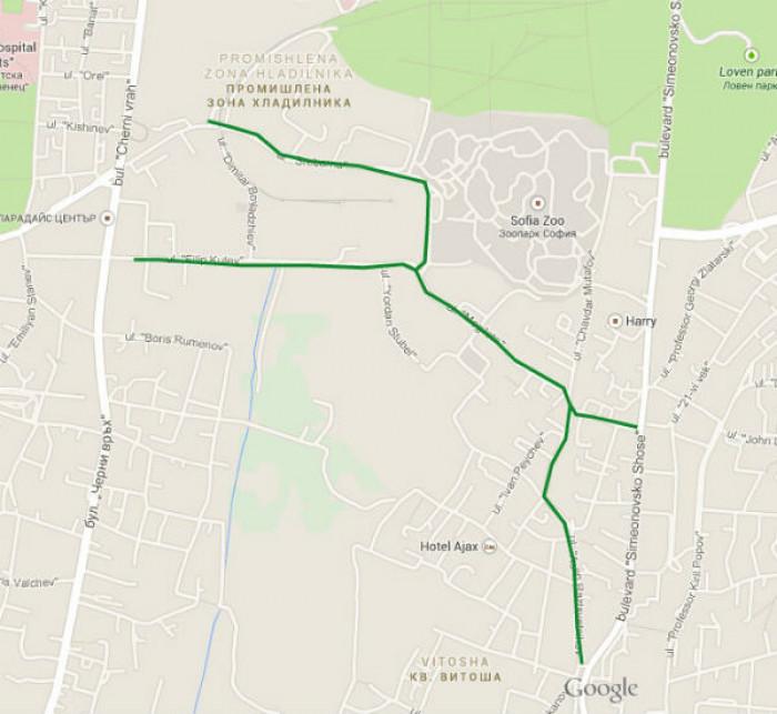 Семинарията - бул. „Свети Наум“ и бул. „Пейо Яворов“