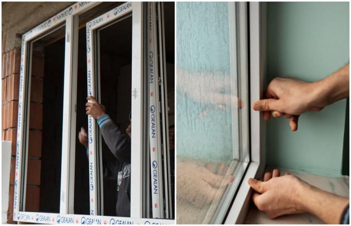 Как да премахнем прегорелите защитни лепенки от дограмата?