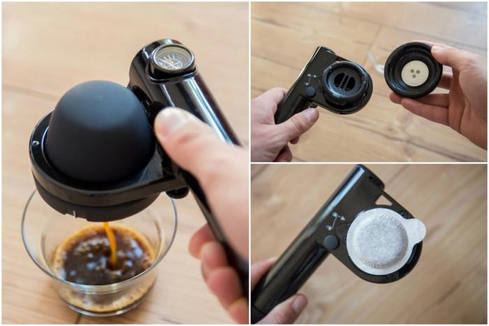 Мобилна кафемашина за тези, които носят кафето си навсякъде