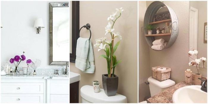Подходящите декоративни елементи за една баня