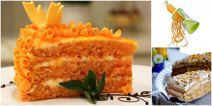 Морковена торта за слънчево насторение
