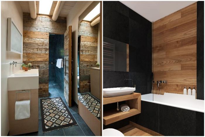 Дърво в банята