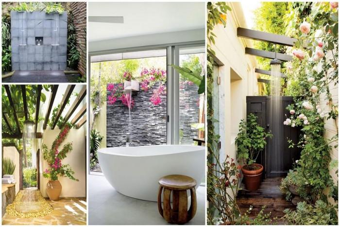 Външни душове – лятна свежест в двора