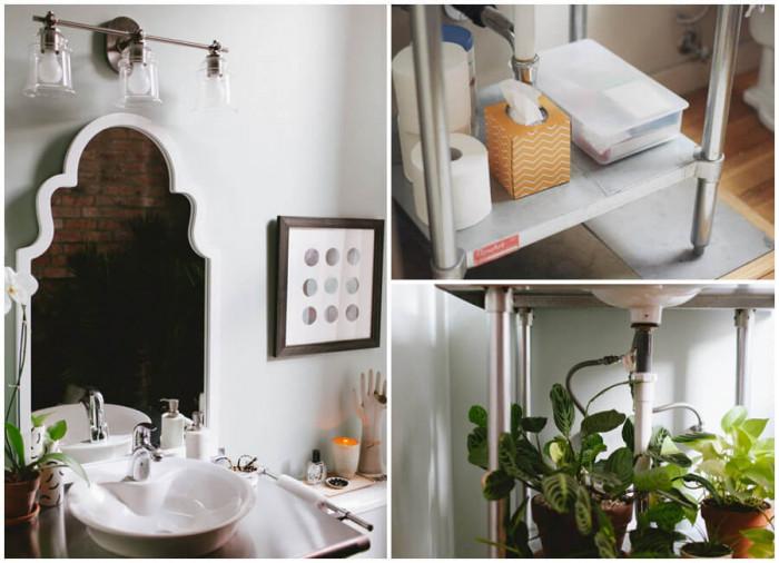 Преобразете разхвърляната зона под мивката