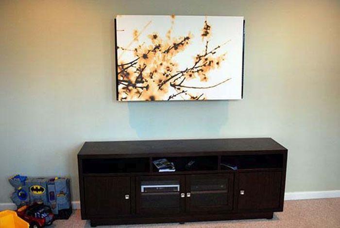 Превърнете изключения телевизор в изкуство!