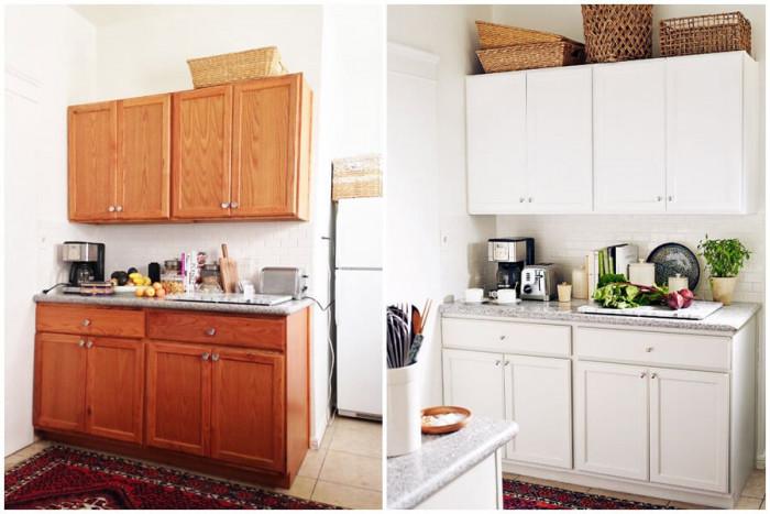 Ефектно преобразяване на малка кухня