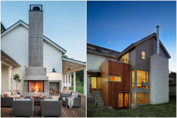 Недостатъци на изграждането на комин с коминни тела