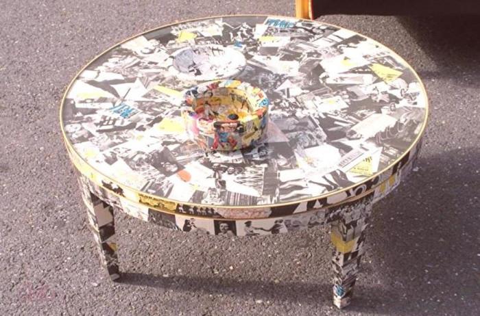 Трансформиране на мебелите в дома с декупаж и декупач