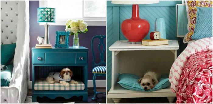 Малките кученца превземат нощните шкафчета