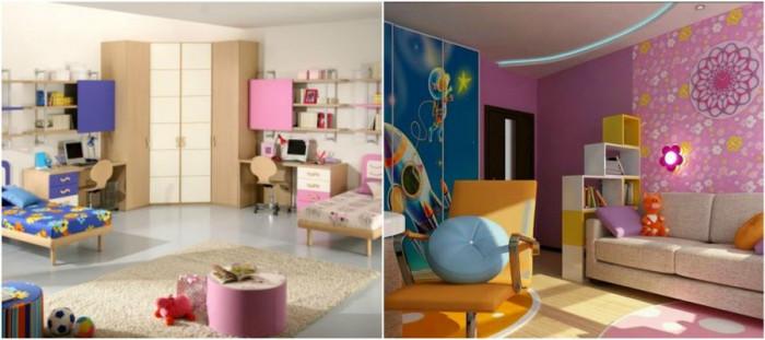 Обособете зони за него и за нея