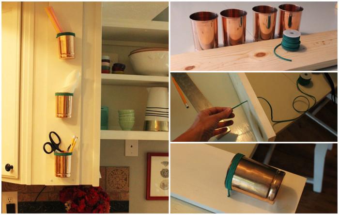 Метални чашки за съхранение на пакетчета с подправки