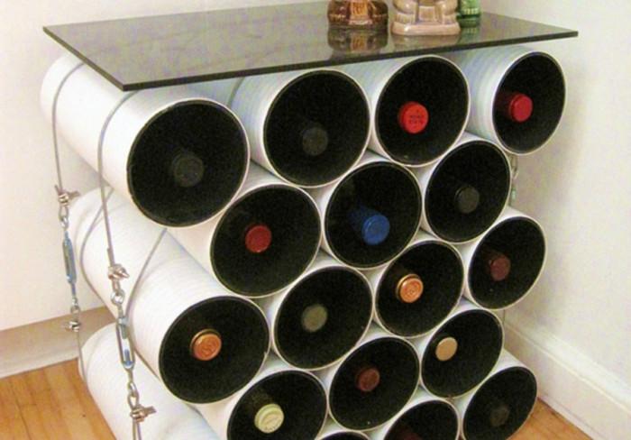 Направете си рафт от вино