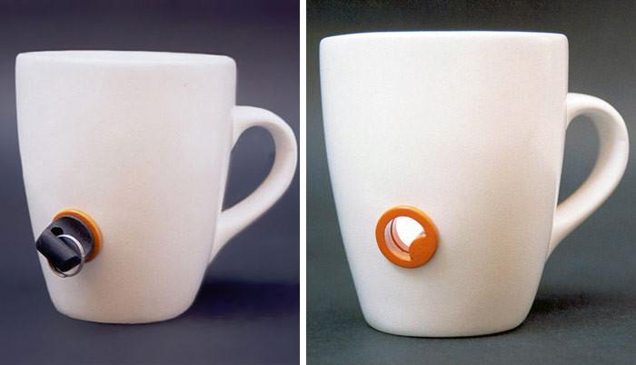 12. Заключваща се чаша