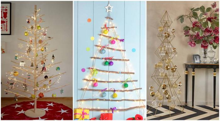 Нестандартната елха става все по-популярна в съвременните домове