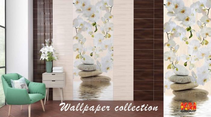 Цветна стена от орхидеи