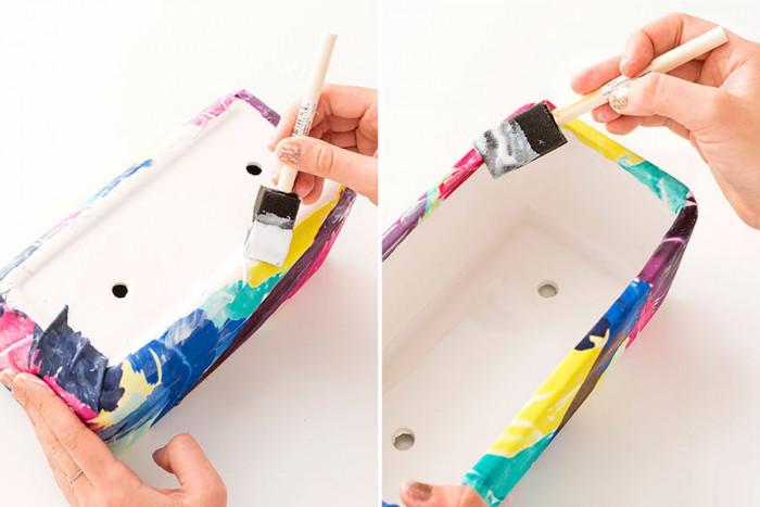 Стъпка 3: Завийте ръбовете на плата и добавете финални щрихи към дизайна