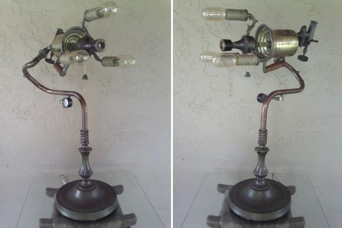 Лампа от стари чаркове