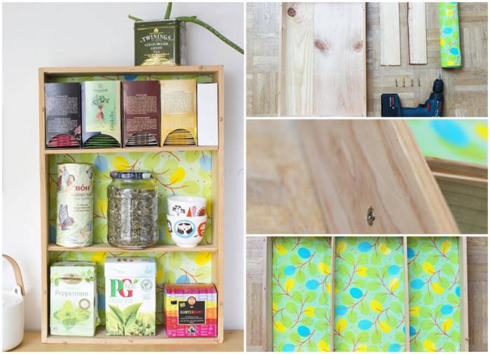 Сглобете си дървен рафт за секунди