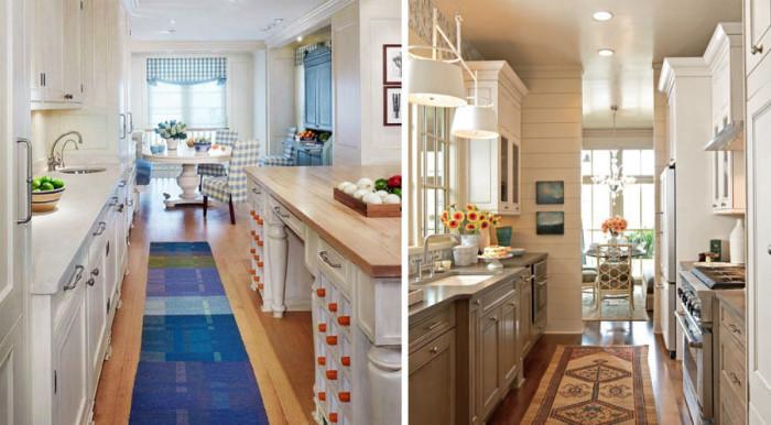 Кухнята като работен кът, свързан с трапезарията