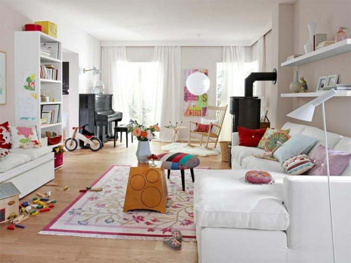 Трети вариант: подредба на мебелите, подходяща за деца
