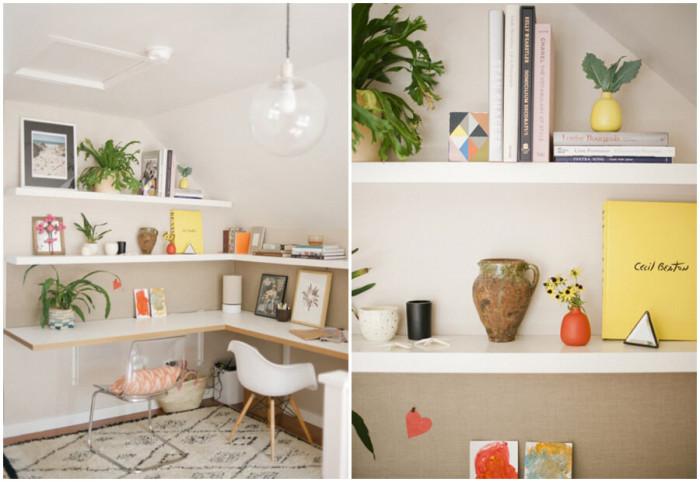 Превърнете ъгъла във вдъхновяващо работно местенце