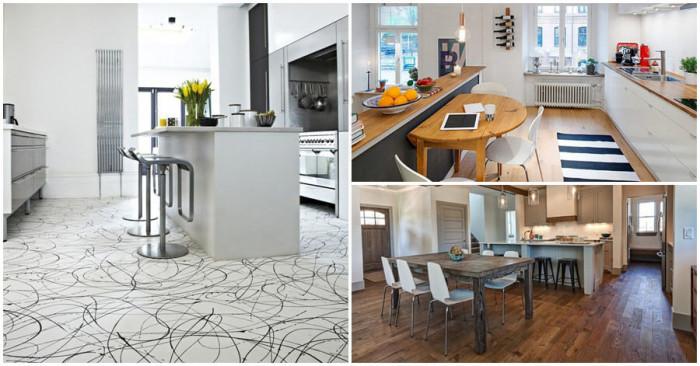 Коя е най-подходящата подова настилка за вашата кухня?