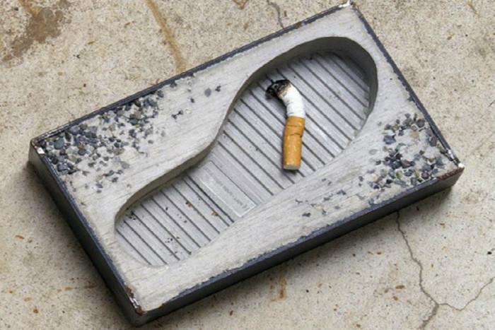 Загасете последния фас с крак