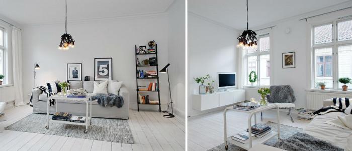 Изчистена и гостоприемна дневна