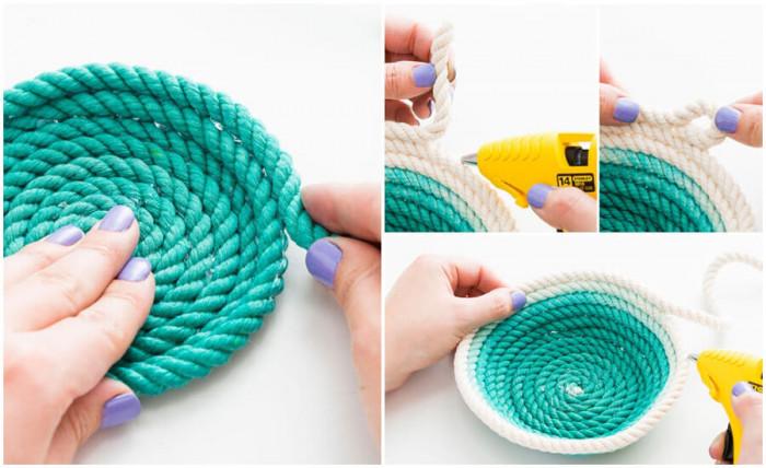 Идва ред и на същинското оформяне на кошничката