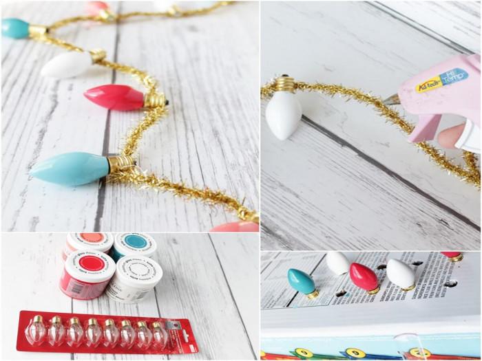 Направи сам коледните лампички