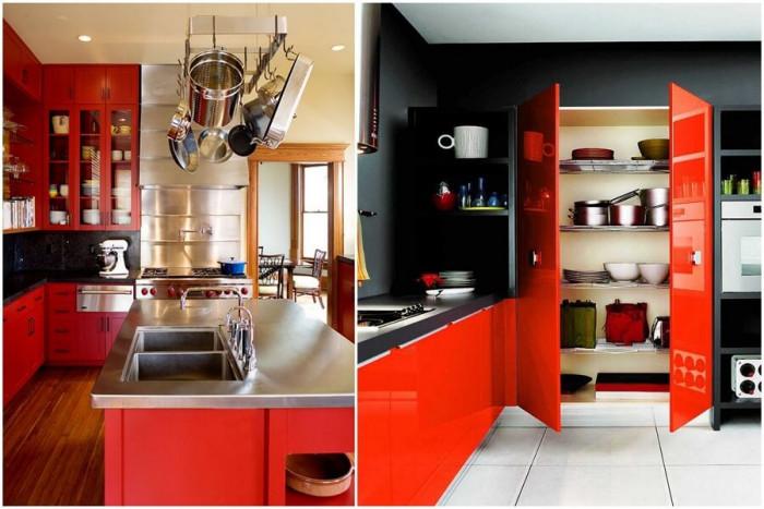 Темпераментно червено властва в кухнята!