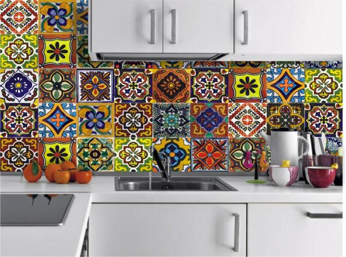 Шарените плочки обзавеждат почти всяка нова кухня