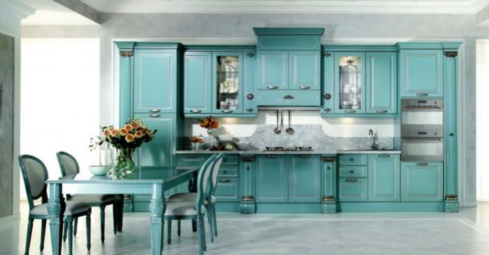 Тюркоазеното великолепие влиза в кухнята
