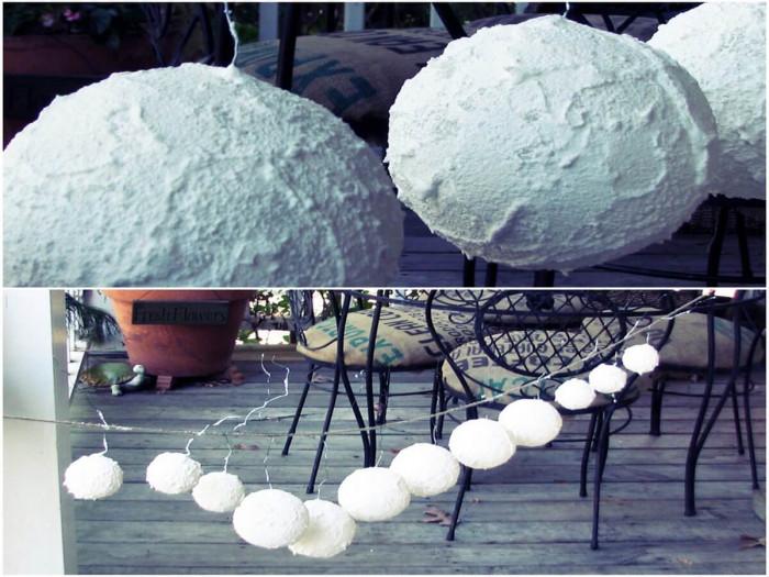 Украса от снежни топки