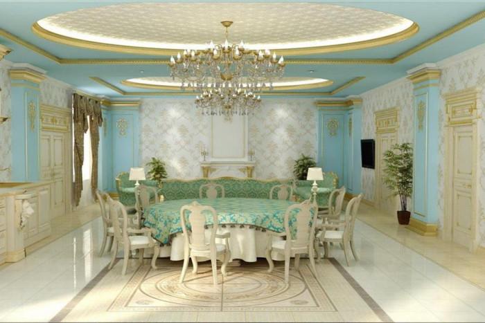 Характерни мебели за ампир стил в кухнята