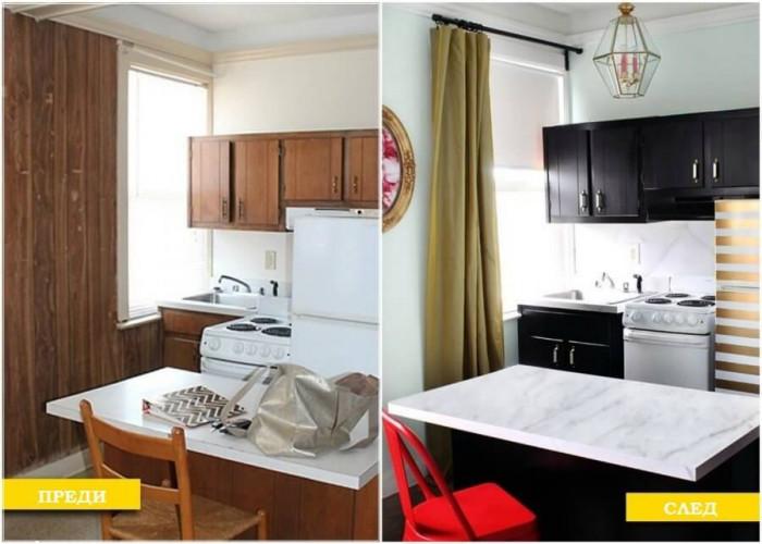 Преди и след: 5 впечатляващи кухненски трансформации с минимален бюджет