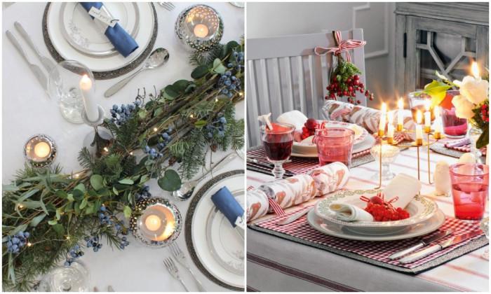 Идеи за декорация на коледната трапеза