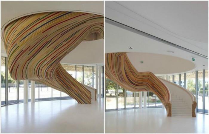 По уникалните вътрешни стълби на изкуството