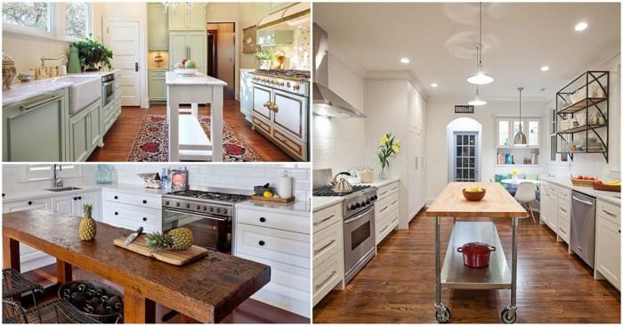 Свежи идеи за малък кухненски остров