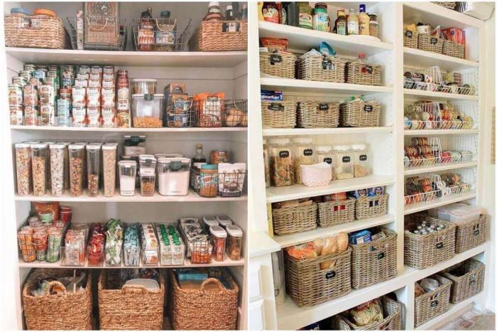 Използвайте кошници за съхранение