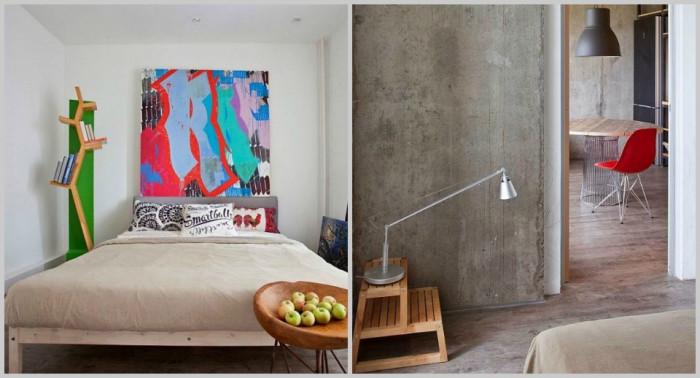 Спалнята - минималистична с утопични акценти