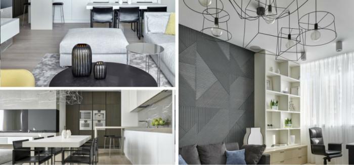 Разкошен модерен апартамент в московски небостъргач