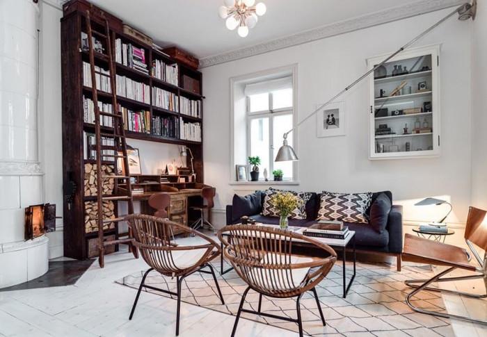 Заложете на естествени материали за hygge стила