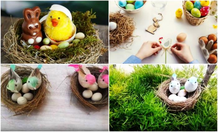 Направи си сам птиче гнездо за Великден