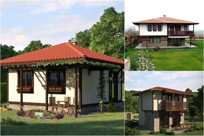 Животът на село - традиционен български екстериор