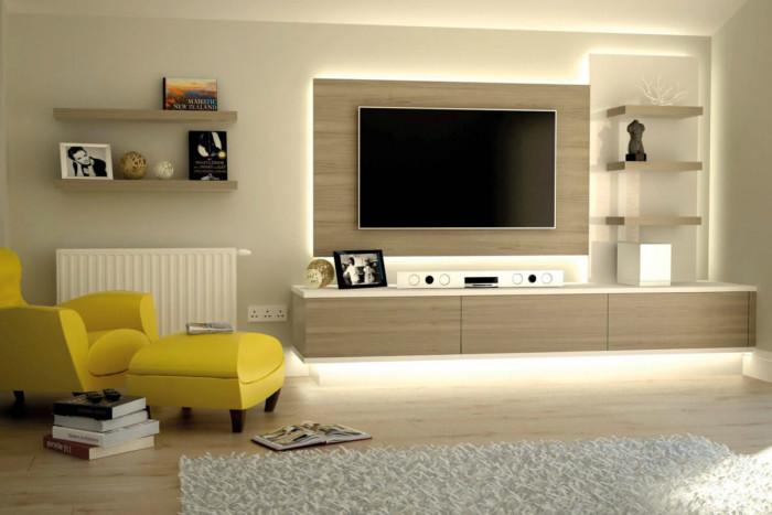 Разчупена конструкция, която ще освежи дневната