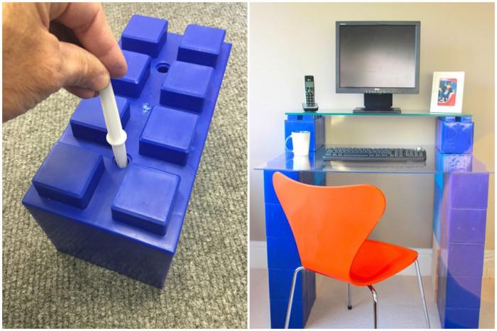 За изграждането на библиотека поставете допълнителни плоскости